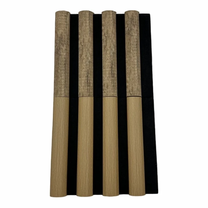 Azulejos de pared acústicos geométricos Tech Wood Finish