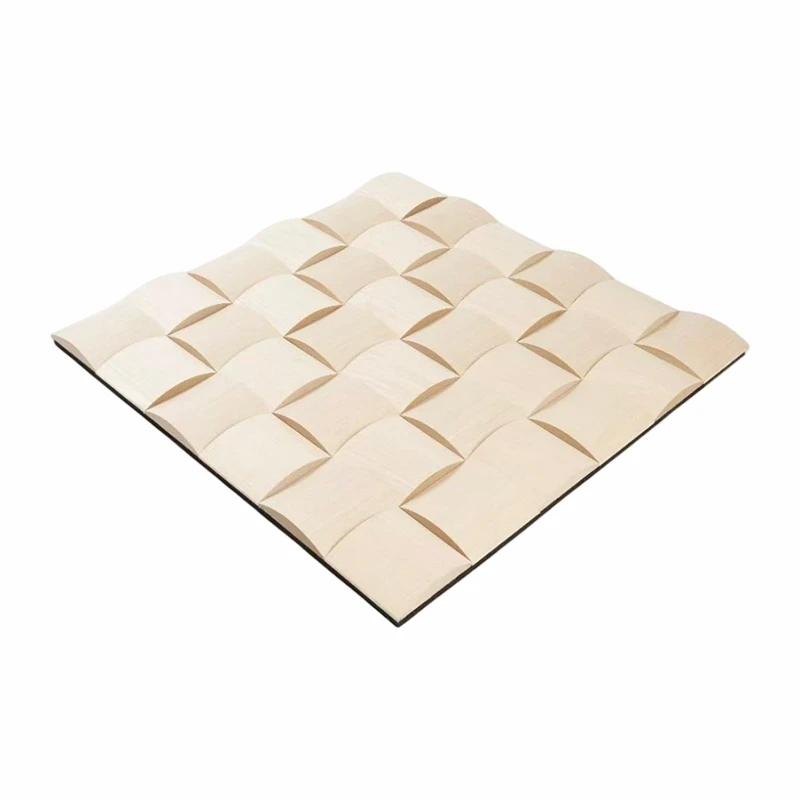 Construcción acústica cuadrada del MDF del poliéster de los paneles de pared